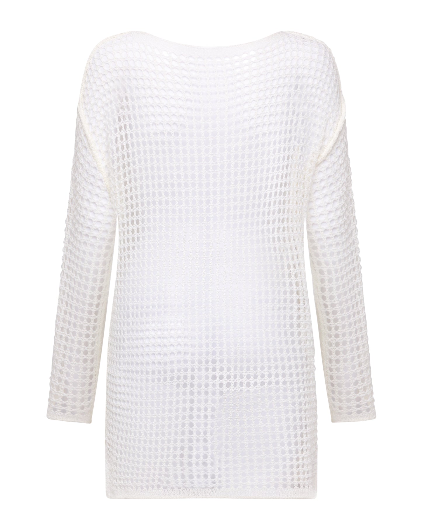 CORI - LONG SLEEVE TUNIC - WHITE